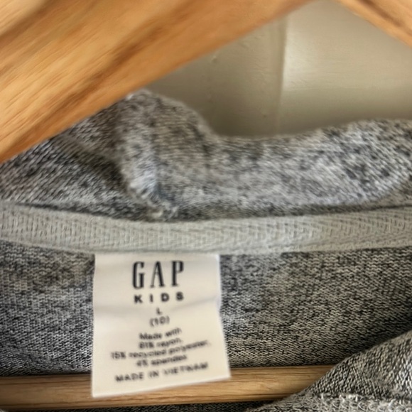 GAP Gray Knit Sweater with Cowl Neck - Picture 2 of 3